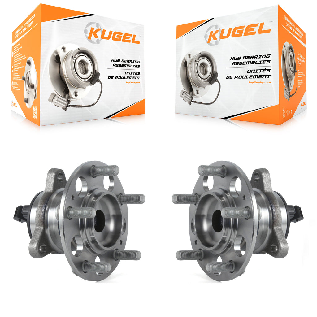Rear Wheel Bearing And Hub Assembly Pair For Hyundai Elantra Kia Niro Ioniq