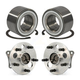 Front Rear Wheel Bearing And Hub Assembly Kit For Toyota Camry Avalon Solara