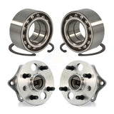 Front Rear Wheel Bearing Hub Assembly Kit For Toyota Corolla Prizm Chevrolet Geo