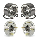 Front Rear Wheel Bearing Hub Assembly Kit For Honda Civic Acura Integra del Sol