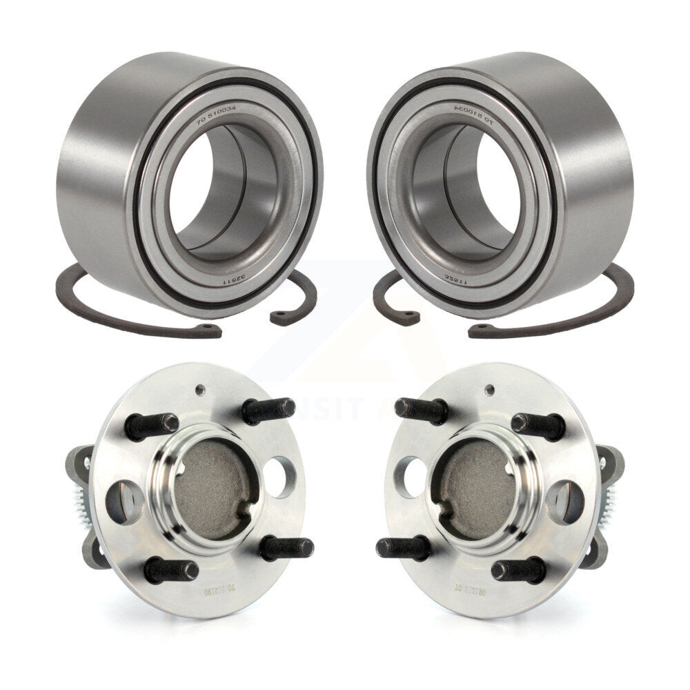 Front Rear Wheel Bearing Hub Assembly Kit For Hyundai Sonata Kia Optima Magentis