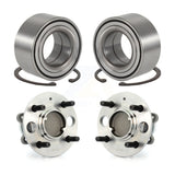 Front Rear Wheel Bearing Hub Assembly Kit For Hyundai Sonata Kia Optima Magentis