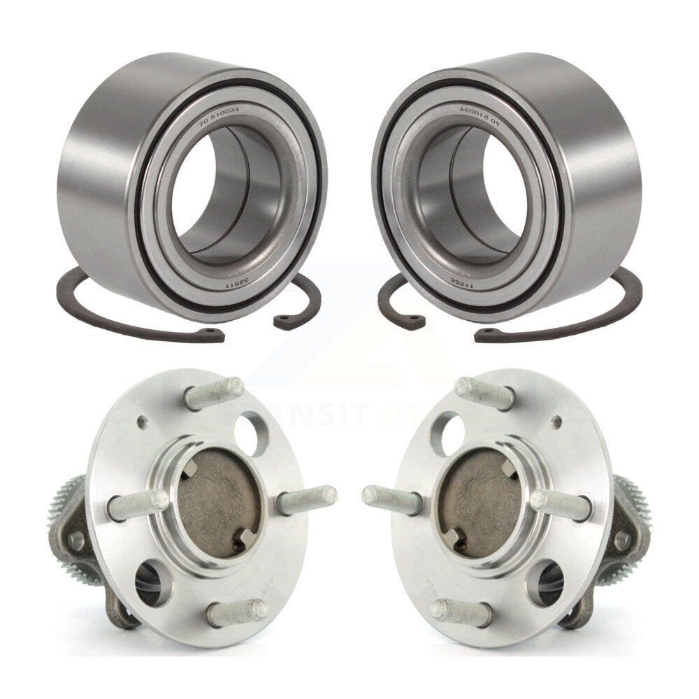 Front Rear Wheel Bearing Hub Assembly Kit For Hyundai Sonata Kia Optima Magentis