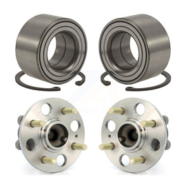 Front Rear Wheel Bearing And Hub Assembly Kit For Hyundai Accent Kia Rio Rio5