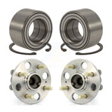 Front Rear Wheel Bearing And Hub Assembly Kit For Hyundai Accent Kia Rio Rio5
