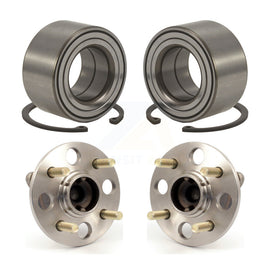 Front Rear Wheel Bearing And Hub Assembly Kit For Hyundai Accent Kia Rio Rio5