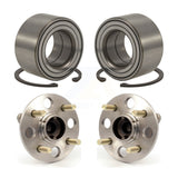 Front Rear Wheel Bearing And Hub Assembly Kit For Hyundai Accent Kia Rio Rio5