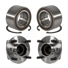 Load image into Gallery viewer, Front Rear Wheel Bearing And Hub Assembly Kit For 2011-2013 Ford Fiesta
