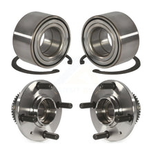 Charger l'image dans la galerie, Front Rear Wheel Bearing And Hub Assembly Kit For 2002-2007 Mitsubishi Lancer ES