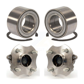 Front Rear Wheel Bearing And Hub Assembly Kit For Scion xB Toyota Echo xA