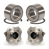 Front Rear Wheel Bearing And Hub Assembly Kit For Scion xB Toyota Echo xA