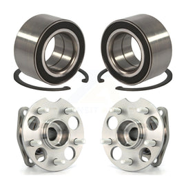Front Rear Wheel Bearing Hub Assembly Kit For Toyota Lexus Highlander Venza AWD
