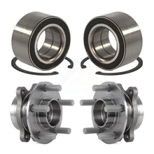 Load image into Gallery viewer, Front Rear Wheel Bearing And Hub Assembly Kit For 2015 Ford Edge AWD