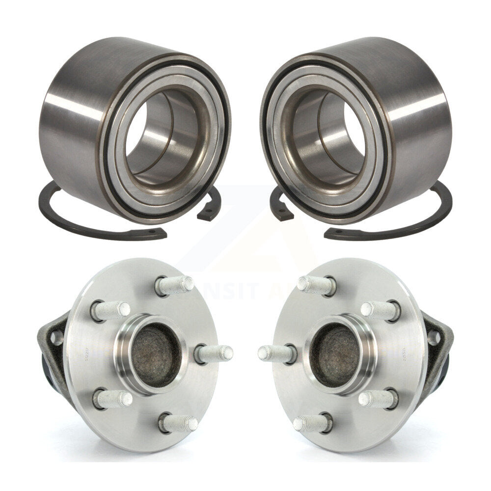 Front Rear Wheel Bearing Hub Assembly Kit For Toyota Corolla Matrix Pontiac Vibe