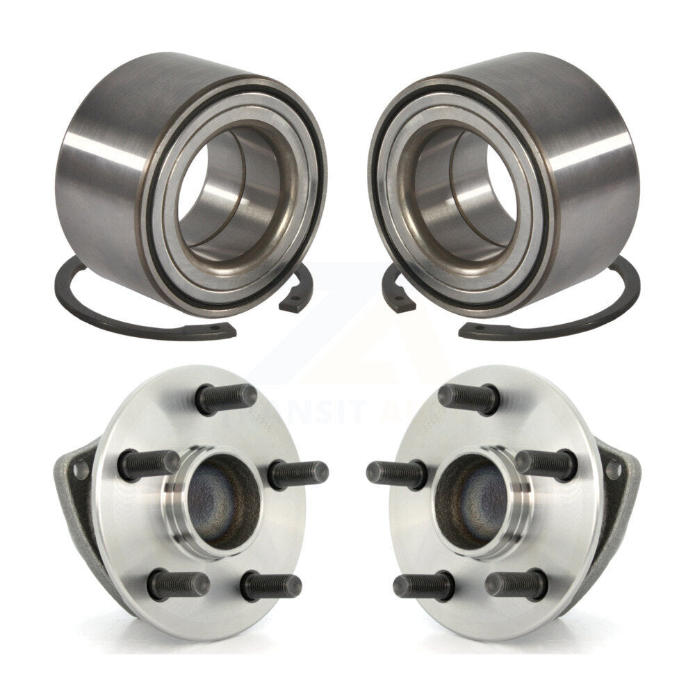 Front Rear Wheel Bearing Hub Assembly Kit For Toyota Corolla Matrix Pontiac Vibe
