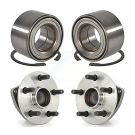 Front Rear Wheel Bearing Hub Assembly Kit For Toyota Corolla Matrix Pontiac Vibe