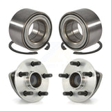 Front Rear Wheel Bearing Hub Assembly Kit For Toyota Corolla Matrix Pontiac Vibe