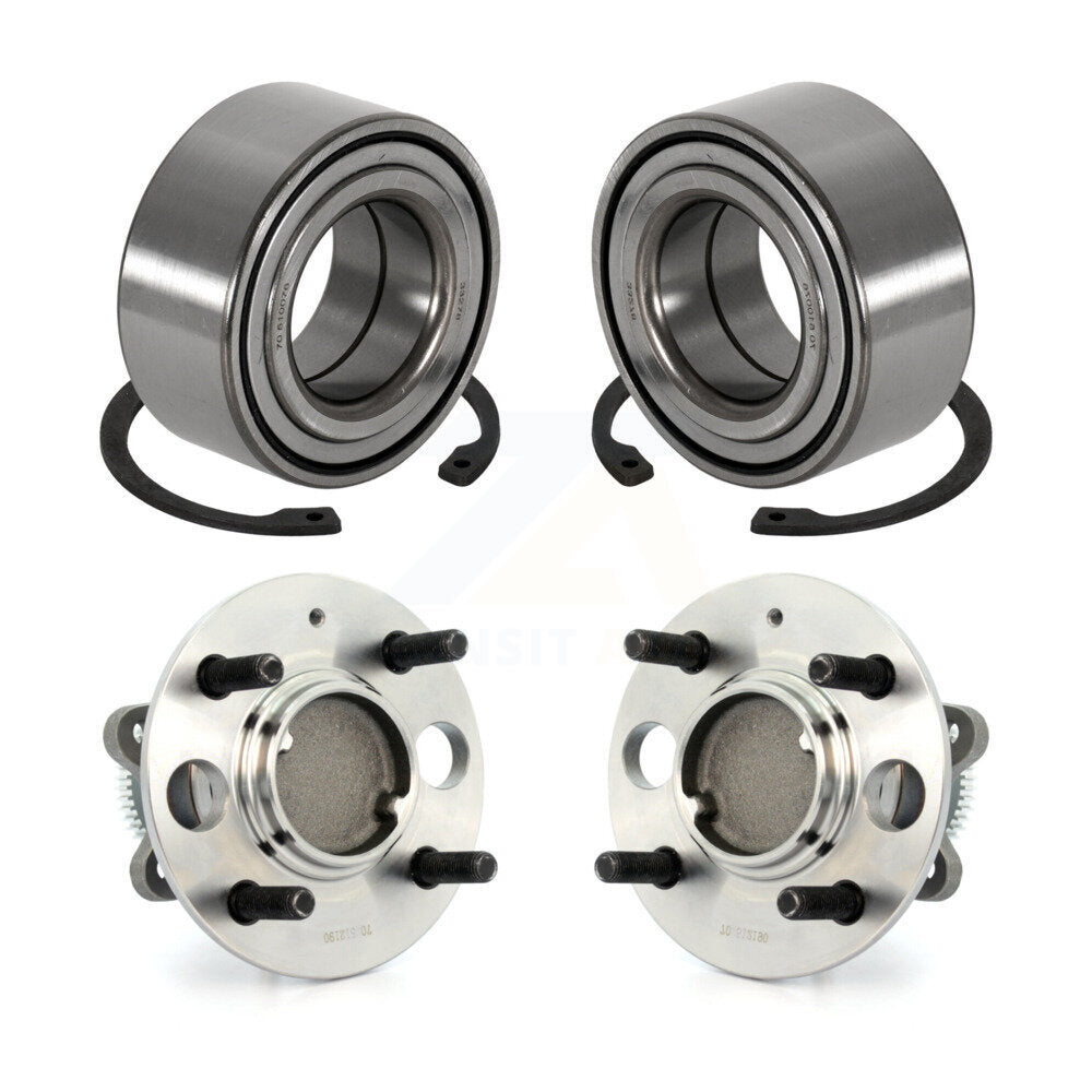 Front Rear Wheel Bearing Hub Assembly Kit For Hyundai Sonata Kia Optima Magentis