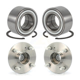 Front Rear Wheel Bearing And Hub Assembly Kit For Suzuki Aerio