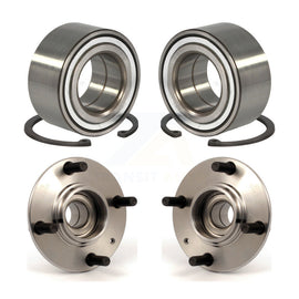 Front Rear Wheel Bearing And Hub Assembly Kit For Hyundai Elantra Kia Spectra