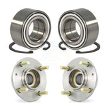 Front Rear Wheel Bearing And Hub Assembly Kit For Hyundai Elantra Kia Spectra