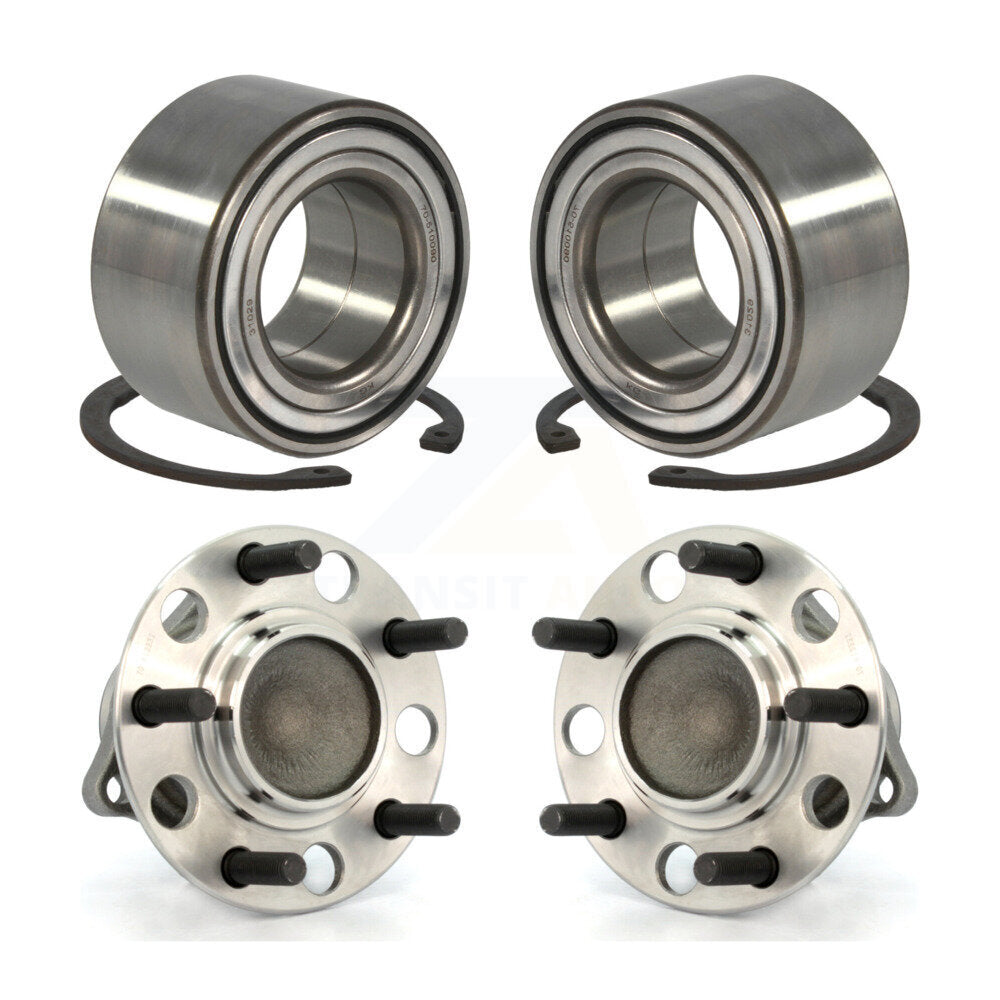 Front Rear Wheel Bearing Hub Assembly Kit For Jeep Patriot Compass Dodge Caliber