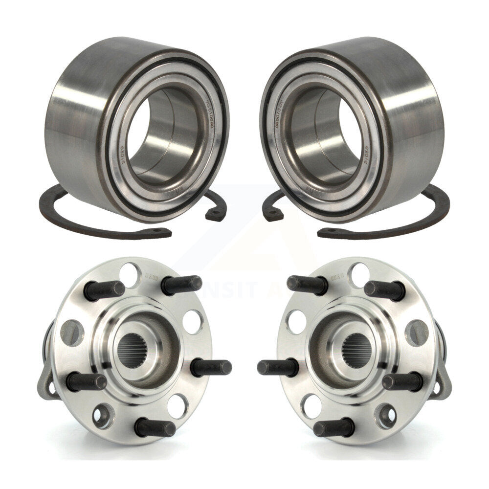 Front Rear Wheel Bearing Hub Assembly Kit For Jeep Patriot Compass Dodge Caliber