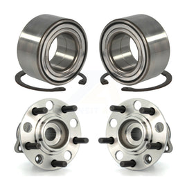 Front Rear Wheel Bearing Hub Assembly Kit For Jeep Patriot Compass Dodge Caliber