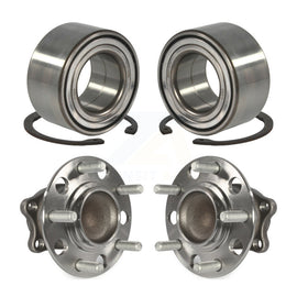 Front Rear Wheel Bearing Hub Assembly Kit For Mitsubishi Lancer FWD with Non-ABS