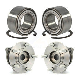 Front Rear Wheel Bearing And Hub Assembly Kit For Mitsubishi Outlander Sport