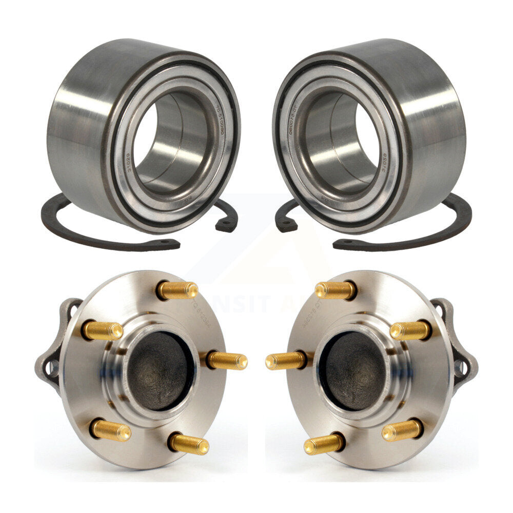 Front Rear Wheel Bearing Hub Assembly Kit For Mitsubishi Lancer Outlander Sport
