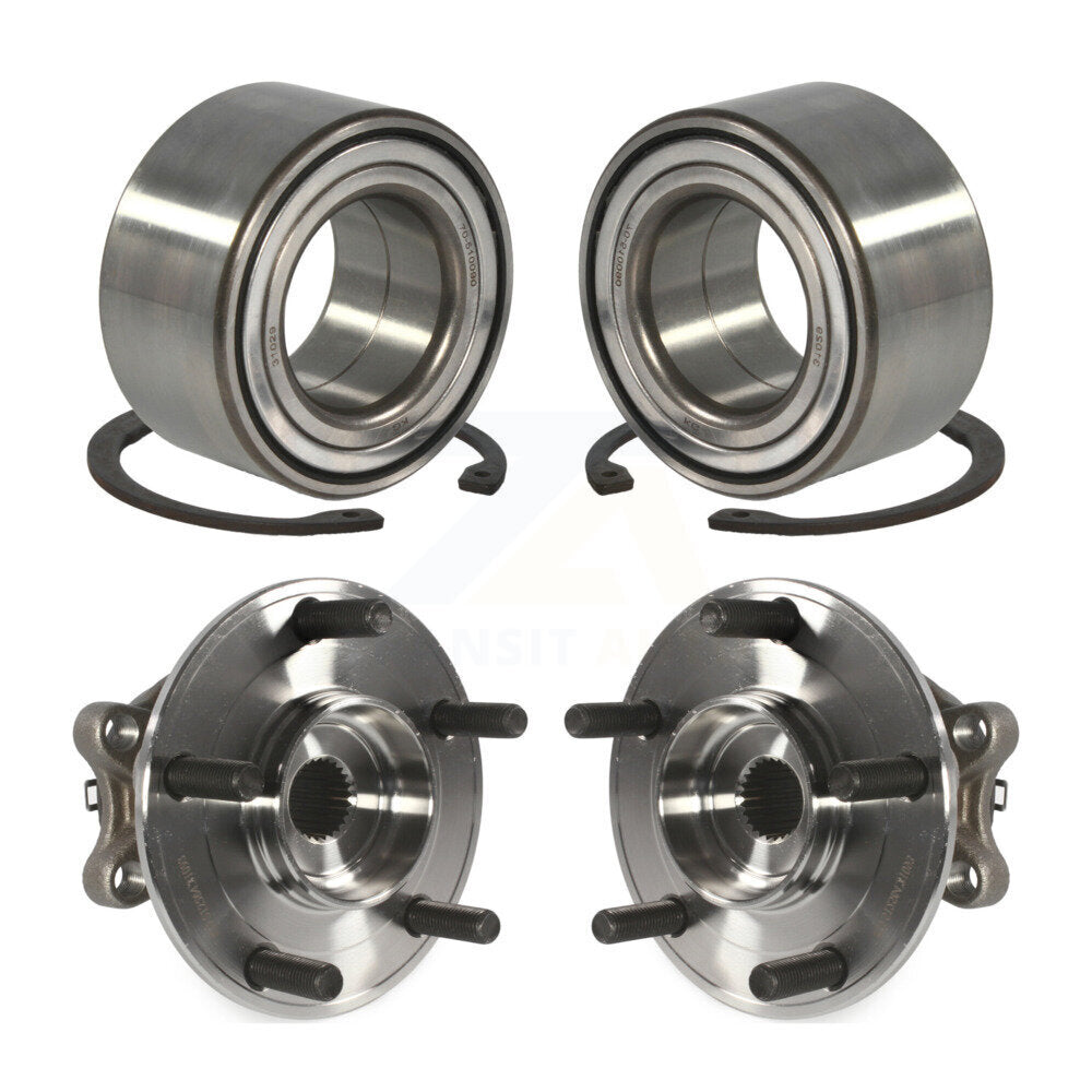 Front Rear Wheel Bearing And Hub Assembly Kit For Mitsubishi Outlander Sport RVR