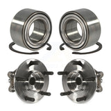 Front Rear Wheel Bearing And Hub Assembly Kit For Mitsubishi Outlander Sport RVR
