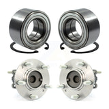 Front Rear Wheel Bearing And Hub Assembly Kit For Kia Forte Koup Forte5