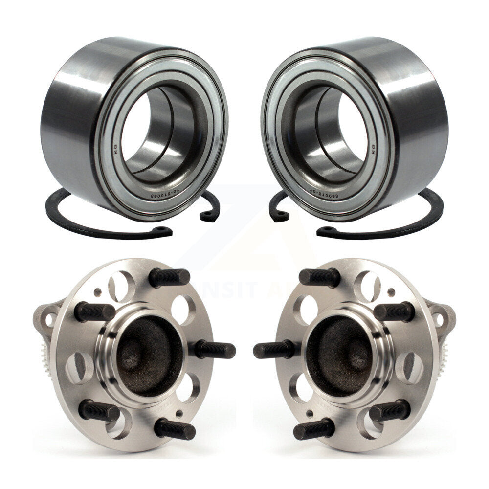Front Rear Wheel Bearing Hub Assembly Kit For Hyundai Elantra Kia Forte Veloster