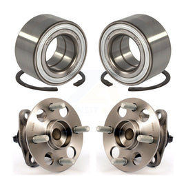 Front Rear Wheel Bearing And Hub Assembly Kit For Toyota Yaris Prius C Scion iQ