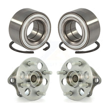 Load image into Gallery viewer, Front Rear Wheel Bearing And Hub Assembly Kit For 2006-2007 Toyota Yaris Non-ABS