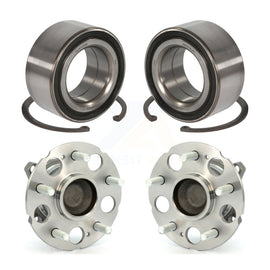 Front Rear Wheel Bearing And Hub Assembly Kit For Honda Crosstour Accord FWD