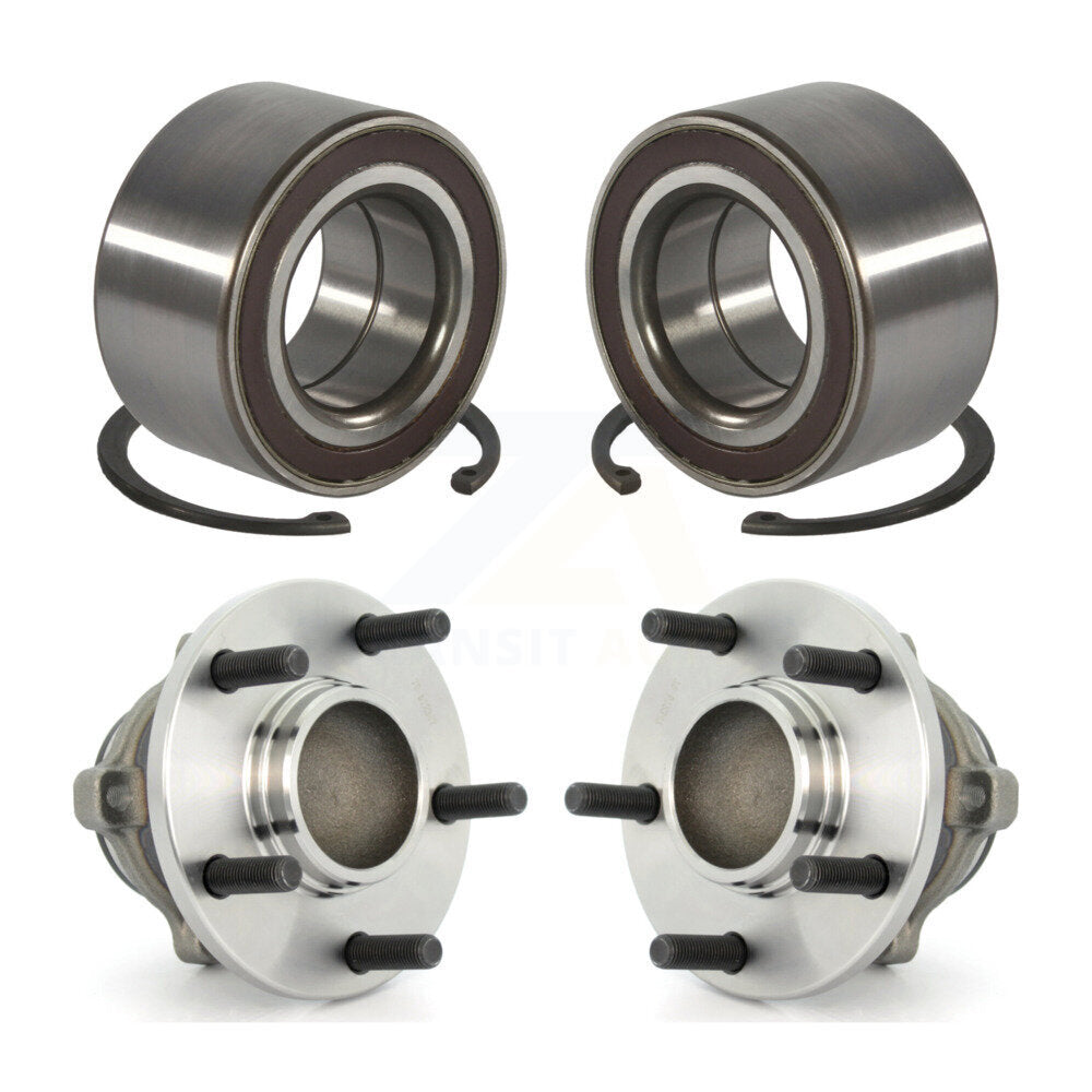 Front Rear Wheel Bearing And Hub Assembly Kit For Mazda 3 5 Sport