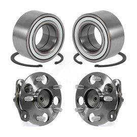 Front Rear Wheel Bearing And Hub Assembly Kit For 2011-2020 Toyota Sienna FWD