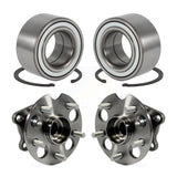 Front Rear Wheel Bearing And Hub Assembly Kit For 2011-2020 Toyota Sienna AWD