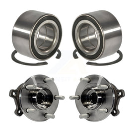 Front Rear Wheel Bearing And Hub Assembly Kit For Ford Escape Lincoln MKC