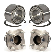 Charger l'image dans la galerie, Front Rear Wheel Bearing And Hub Assembly Kit For 2010-2011 Nissan Versa Non-ABS