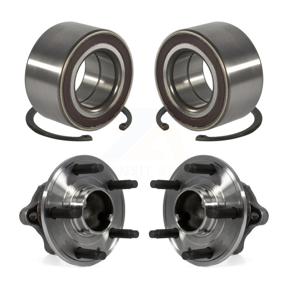 Front Rear Wheel Bearing Hub Assembly Kit For Chevrolet Sonic Buick Encore Trax