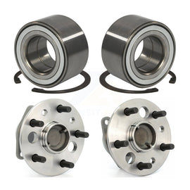 Front Rear Wheel Bearing Hub Assembly Kit For 2002-2003 Toyota Camry Lexus ES300