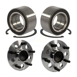 Front Rear Wheel Bearing And Hub Assembly Kit For Toyota Camry Avalon