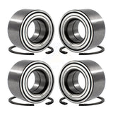 Front Rear Wheel Bearing Kit For Ford Fusion Lincoln MKZ Mercury Milan