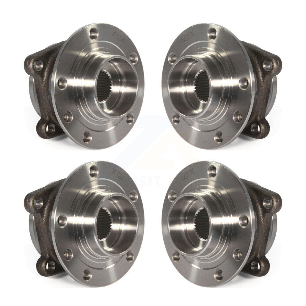 Front Rear Wheel Bearing & Hub Assembly Kit For Jeep Cherokee
