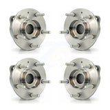 Front Rear Wheel Bearing & Hub Assembly Kit For Cadillac ATS