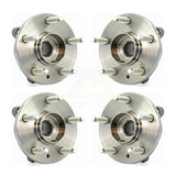 Front Rear Wheel Bearing & Hub Assembly Kit For Ford Taurus Flex Lincoln MKS MKT